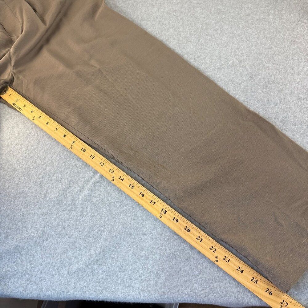 NWT Madewell Womens Size 6 Barroway Wide-Leg Crop Pants Pleated Trousers Tan - Picture 13 of 15